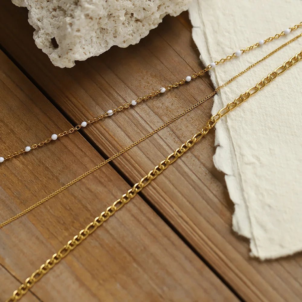 Layered Gold Chains - GILDED GLIMMER