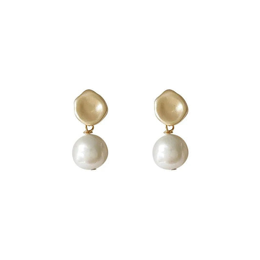 Glory Pearl Earrings - GILDED GLIMMER