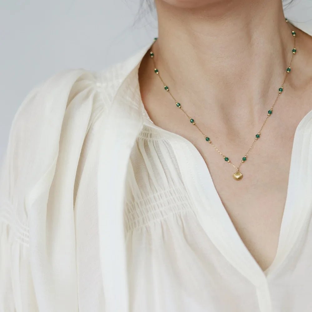 Emerald Coast Necklace - GILDED GLIMMER