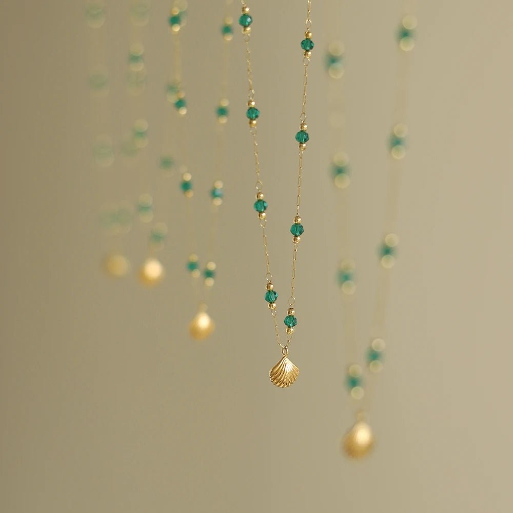 Emerald Coast Necklace - GILDED GLIMMER