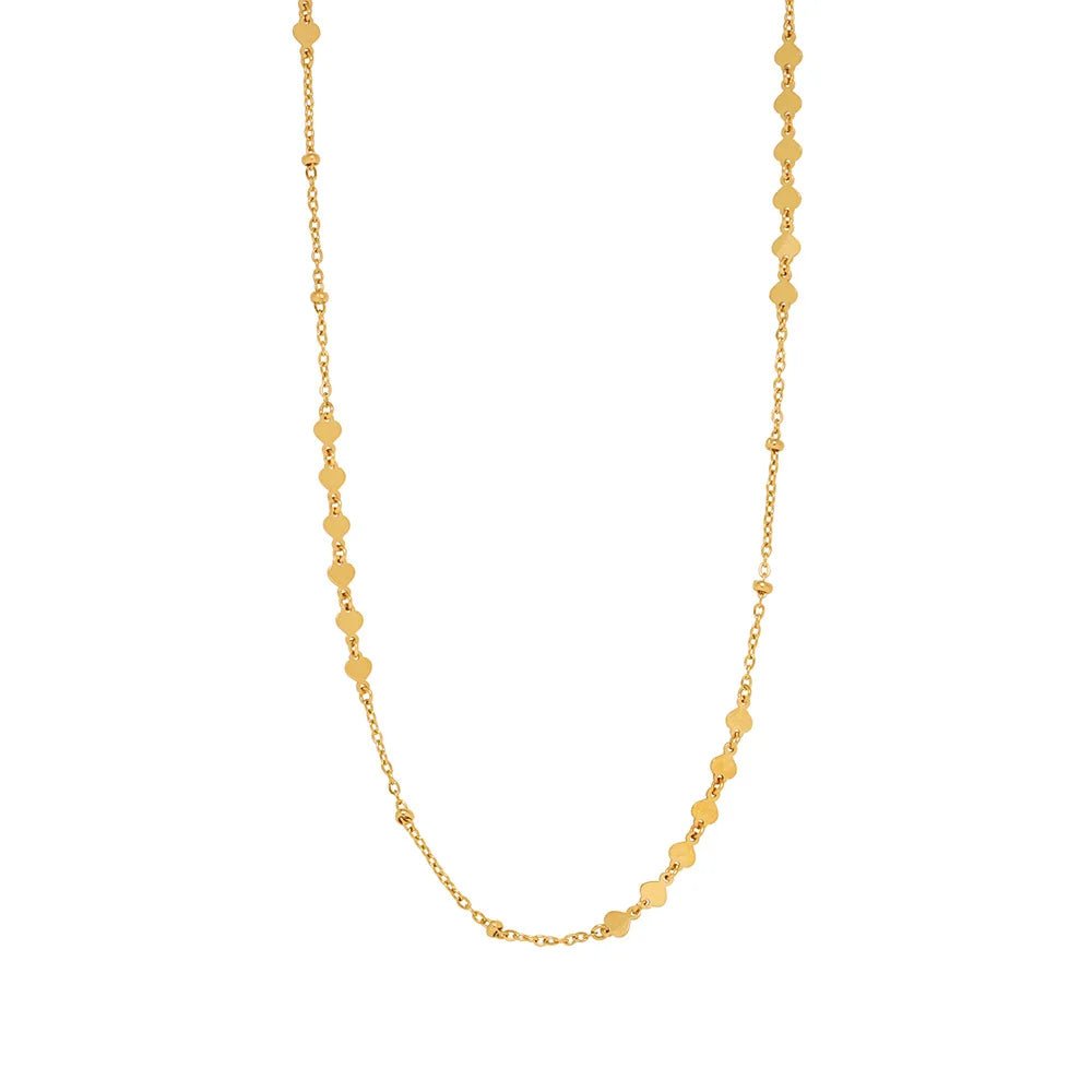 Shiny Chain Necklace - GILDED GLIMMER